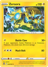 Zeraora (SIT 56) Silver Tempest