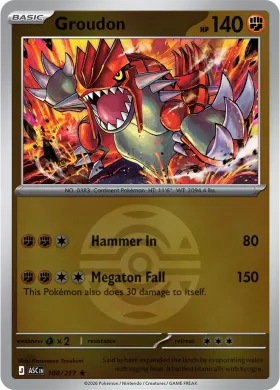 Groudon (ASC 108) Ascended Heroes