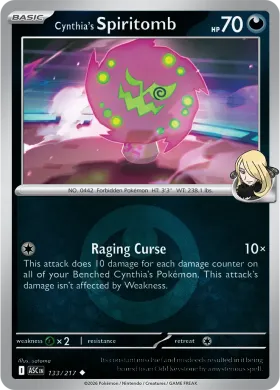 Cynthia's Spiritomb (ASC 133) Ascended Heroes