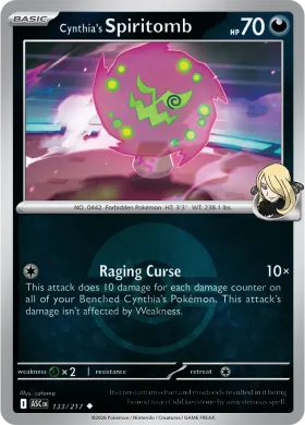 Cynthia's Spiritomb (ASC 133) Ascended Heroes