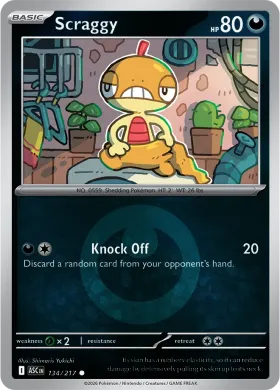 Scraggy (ASC 134) Ascended Heroes