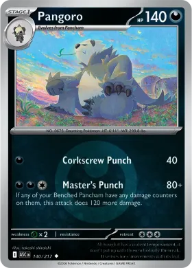 Pangoro (ASC 140) Ascended Heroes
