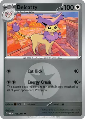 Delcatty (ASC 166) Ascended Heroes