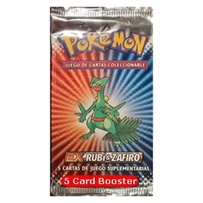 EX Ruby & Sapphire Booster (5 Cards)