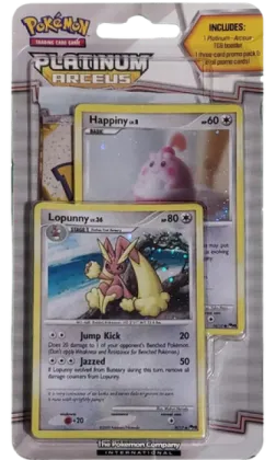Arceus: Blister Pack (Happiny & Lopunny)