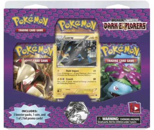 Dark Explorers: 3-Pack Blister (Luxray)