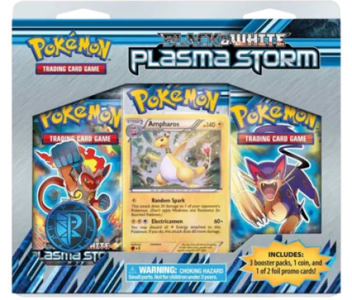 Plasma Storm: 3-Pack Blister (Ampharos)