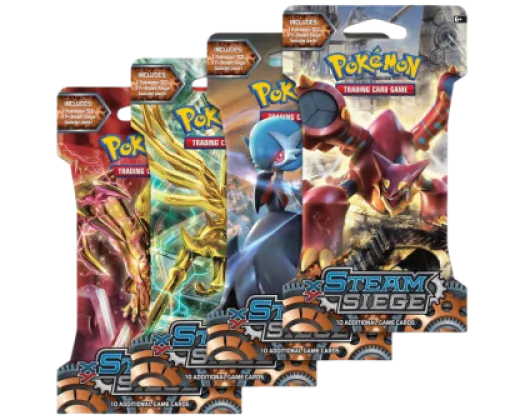 Steam Siege: Sleeved Booster Pack Art Set