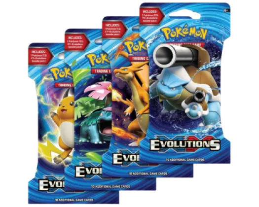 Evolutions: Sleeved Booster Pack Art Set