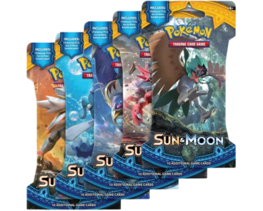 Sun & Moon: Sleeved Booster Pack Art Set