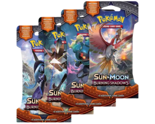 Burning Shadows: Sleeved Booster Pack Art Set