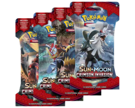 Crimson Invasion: Sleeved Booster Pack Art Set