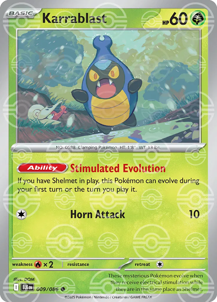 Karrablast Poké Ball