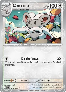 Cinccino (BLK 76) Black Bolt