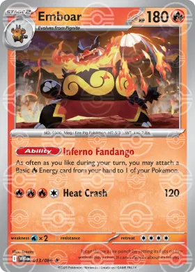 Emboar (WHT 13) White Flare