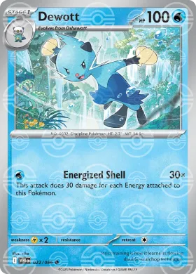 Dewott (WHT 22) White Flare