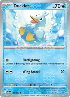 Ducklett (WHT 25) White Flare