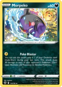 Morpeko (SIT 116) Silver Tempest