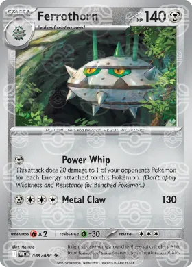 Ferrothorn (WHT 69) White Flare
