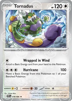 Tornadus (WHT 78) White Flare