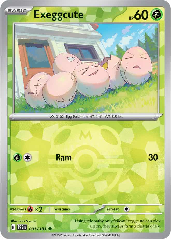 Exeggcute Master Ball