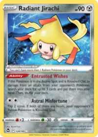 Radiant Jirachi (SIT 120) Silver Tempest