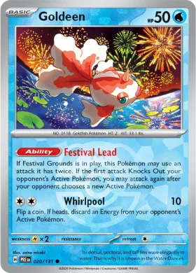 Goldeen (PRE 20) Prismatic Evolutions
