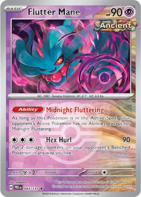 Flutter Mane (PRE 43) Prismatic Evolutions