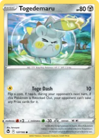 Togedemaru (SIT 127) Silver Tempest