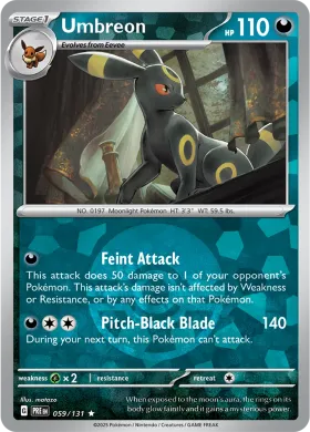 Umbreon (PRE 59) Prismatic Evolutions
