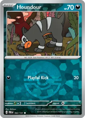 Houndour (PRE 62) Prismatic Evolutions