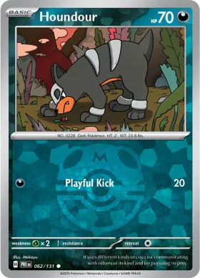 Houndour (PRE 62) Prismatic Evolutions