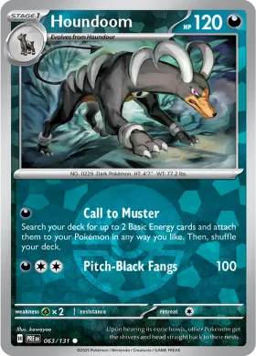 Houndoom (PRE 63) Prismatic Evolutions