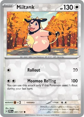 Miltank (PRE 81) Prismatic Evolutions