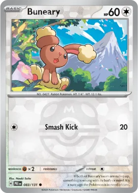 Buneary (PRE 83) Prismatic Evolutions