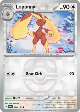 Lopunny (PRE 84) Prismatic Evolutions