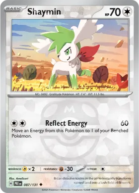 Shaymin (PRE 87) Prismatic Evolutions