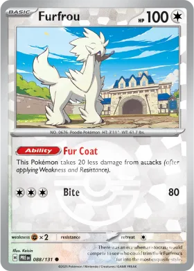 Furfrou (PRE 88) Prismatic Evolutions
