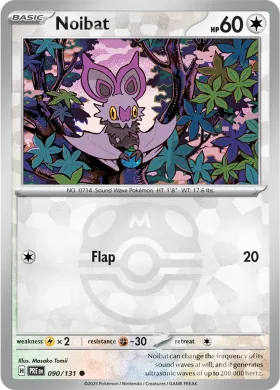 Noibat (PRE 90) Prismatic Evolutions