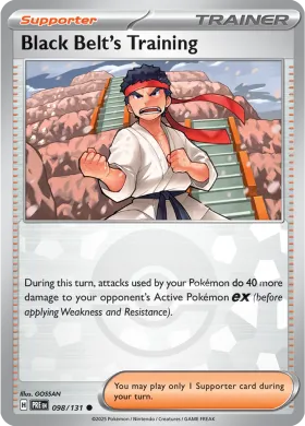 Black Belt's Training (PRE 98) Prismatic Evolutions