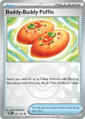 Buddy-Buddy Poffin (PRE 101) Prismatic Evolutions