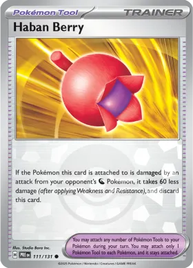Haban Berry (PRE 111) Prismatic Evolutions