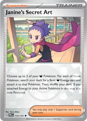 Janine's Secret Art (PRE 112) Prismatic Evolutions