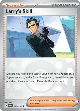 Larry's Skill (PRE 115) Prismatic Evolutions