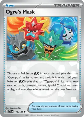 Ogre's Mask (PRE 118) Prismatic Evolutions