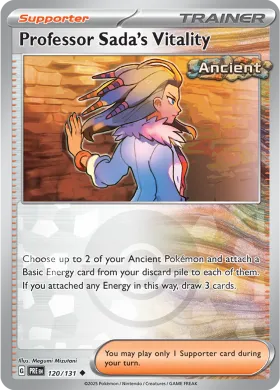 Professor Sada's Vitality (PRE 120) Prismatic Evolutions