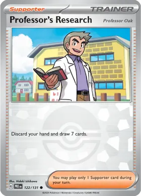 Professor's Research (PRE 122) Prismatic Evolutions
