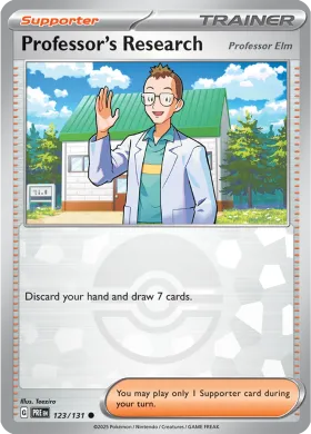 Professor's Research (PRE 123) Prismatic Evolutions