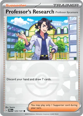 Professor's Research (PRE 125) Prismatic Evolutions