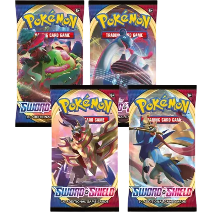 Sword and Shield: Base Set Booster Pack Art Set